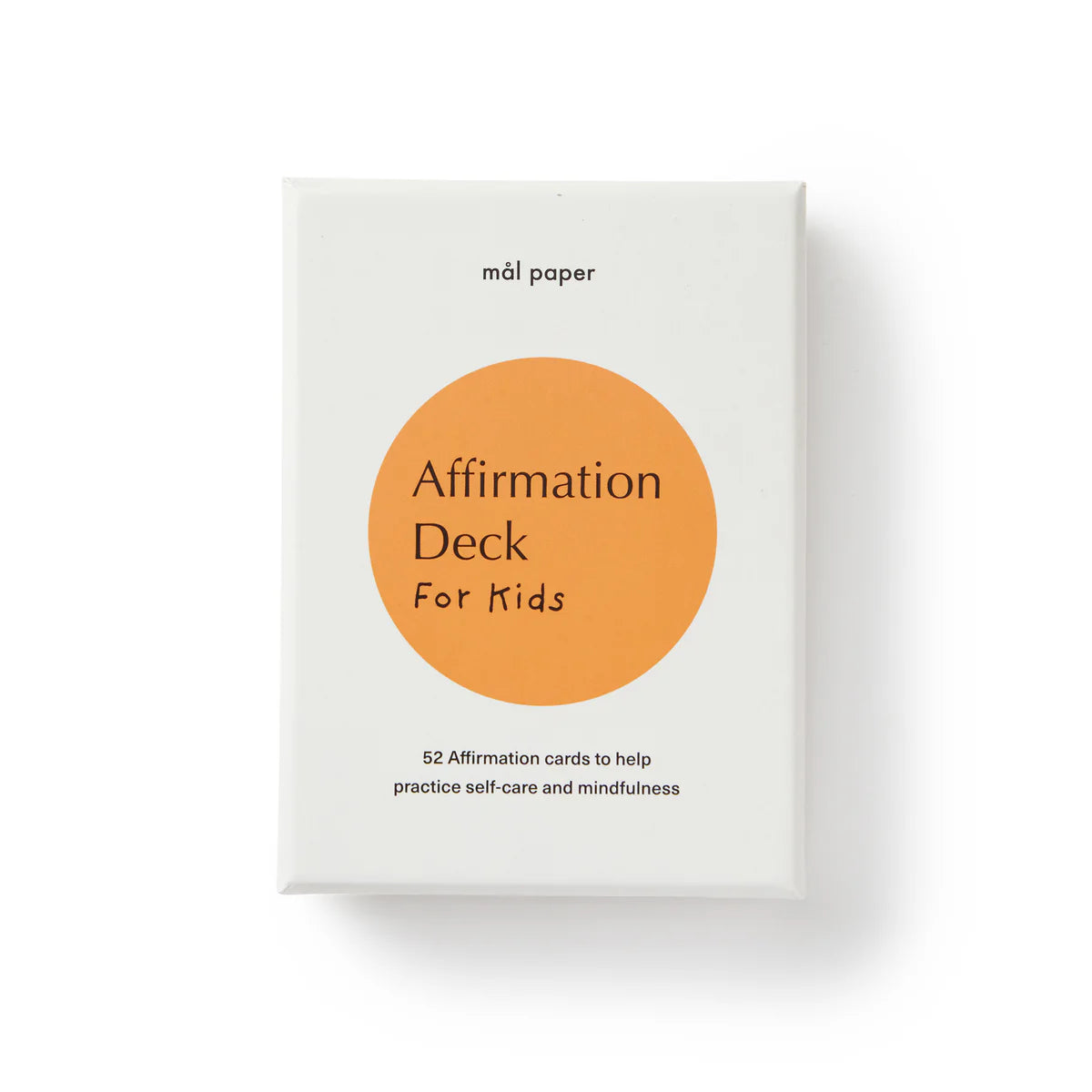 Mindfulness Card Deck (52 Cards)